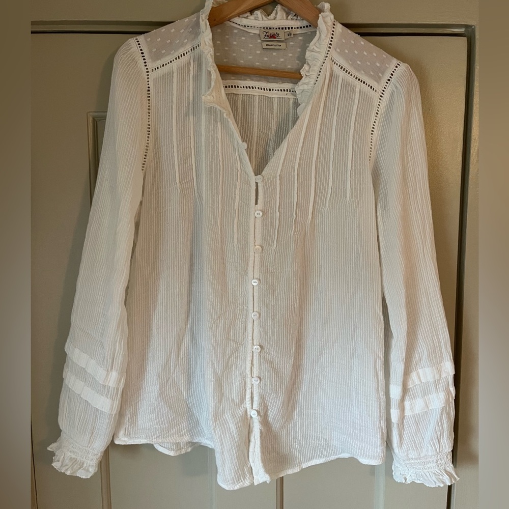 Faherty Organic Blouse